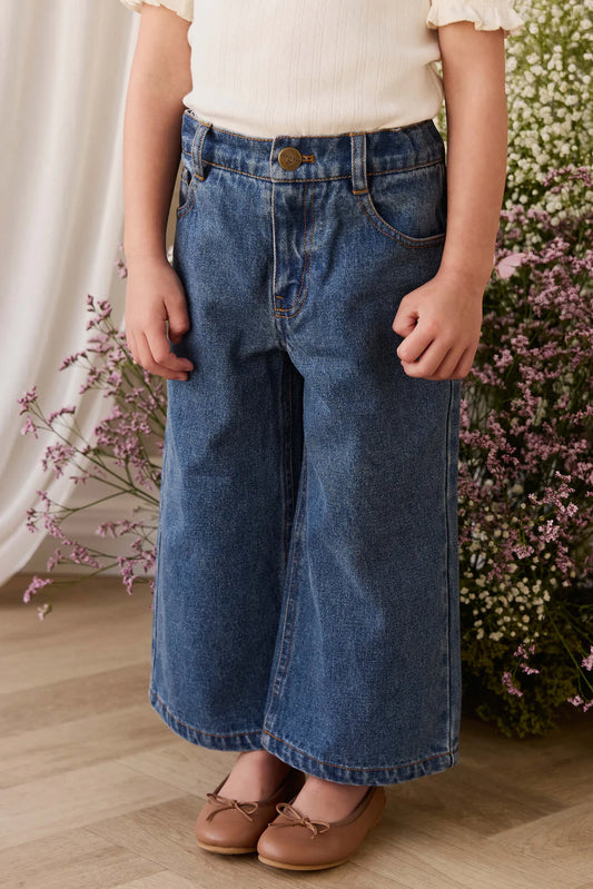Beatrice Pant Classic Denim