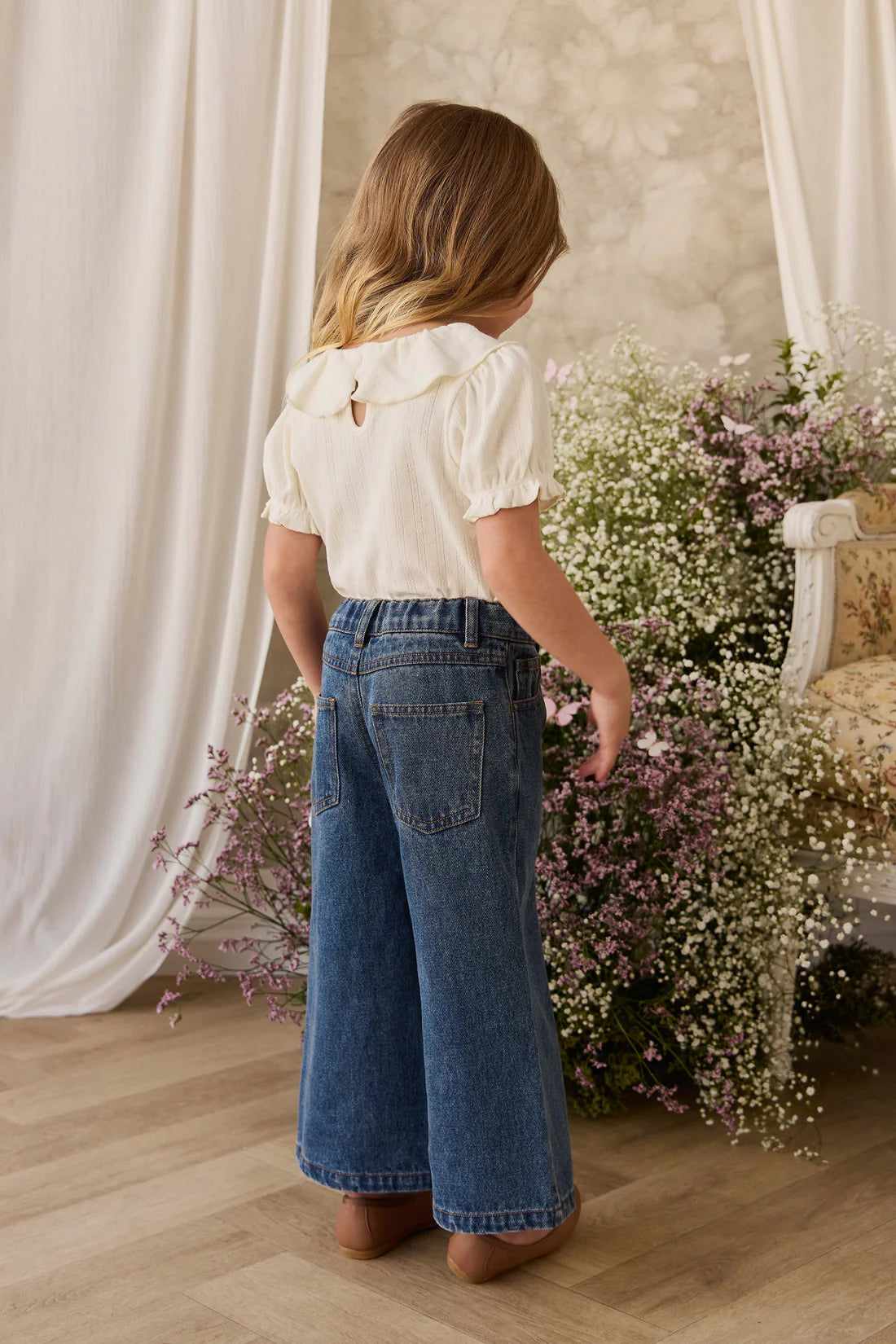 Beatrice Pant Classic Denim