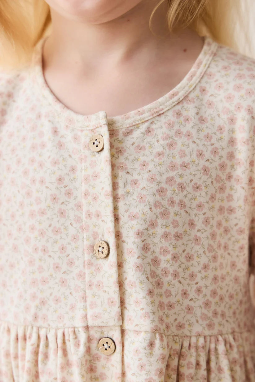 Organic Cotton Dahlia Dress - Penelope Rose Small