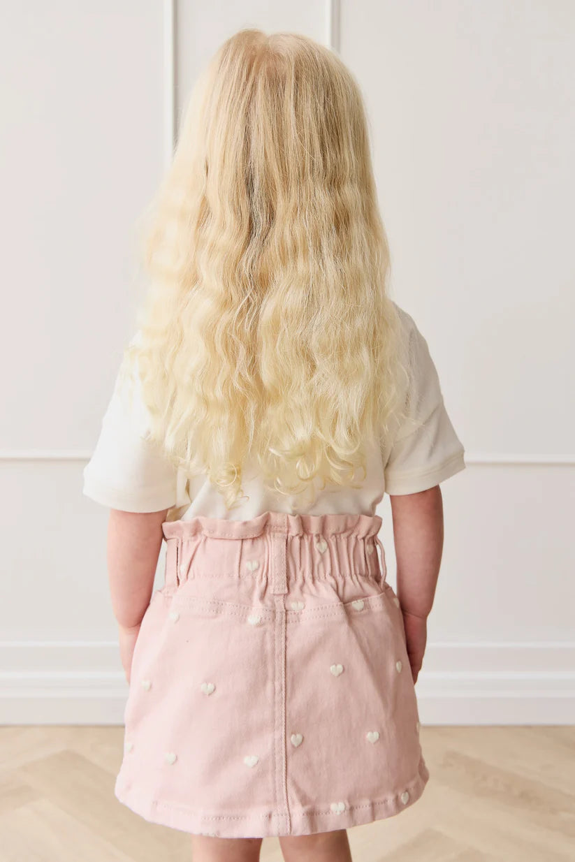 Briella Skirt - Petite Heart Peach