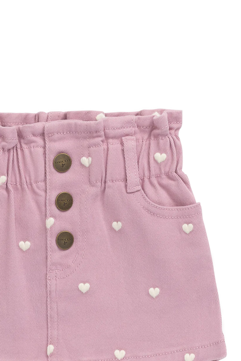 Briella Skirt Petite Heart Orchid