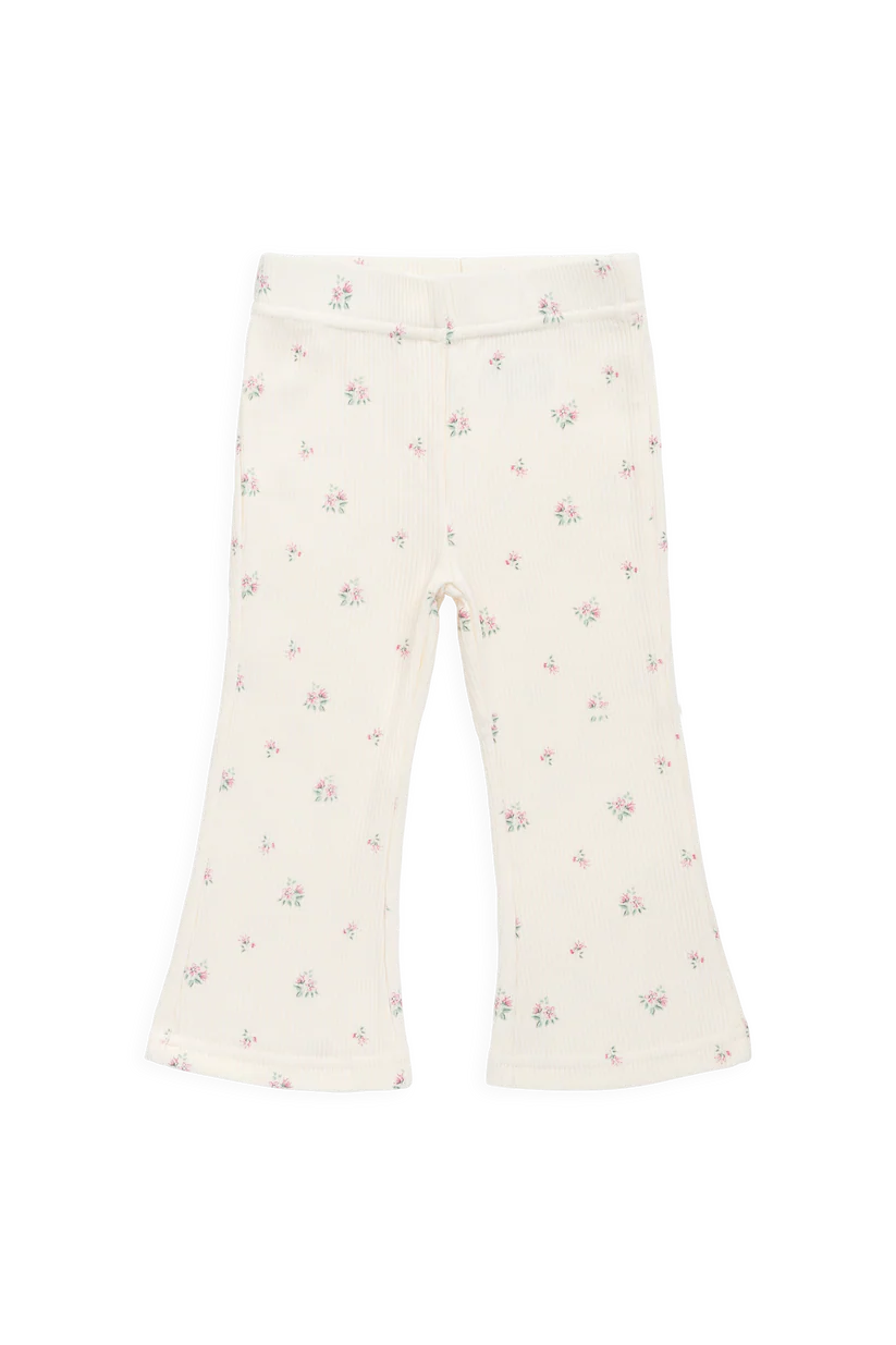 Organic Cotton Rib Winslet Pant Emma Whisper