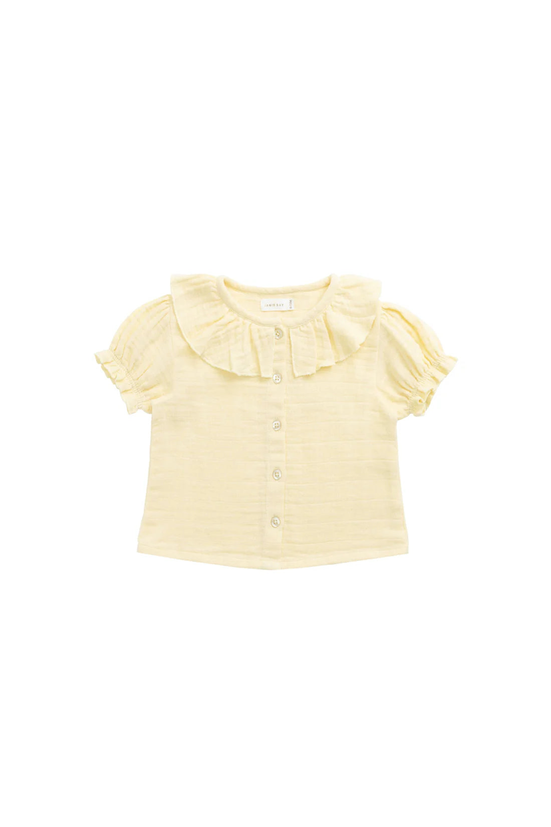 Organic Cotton Muslin Alora Top Sunshine