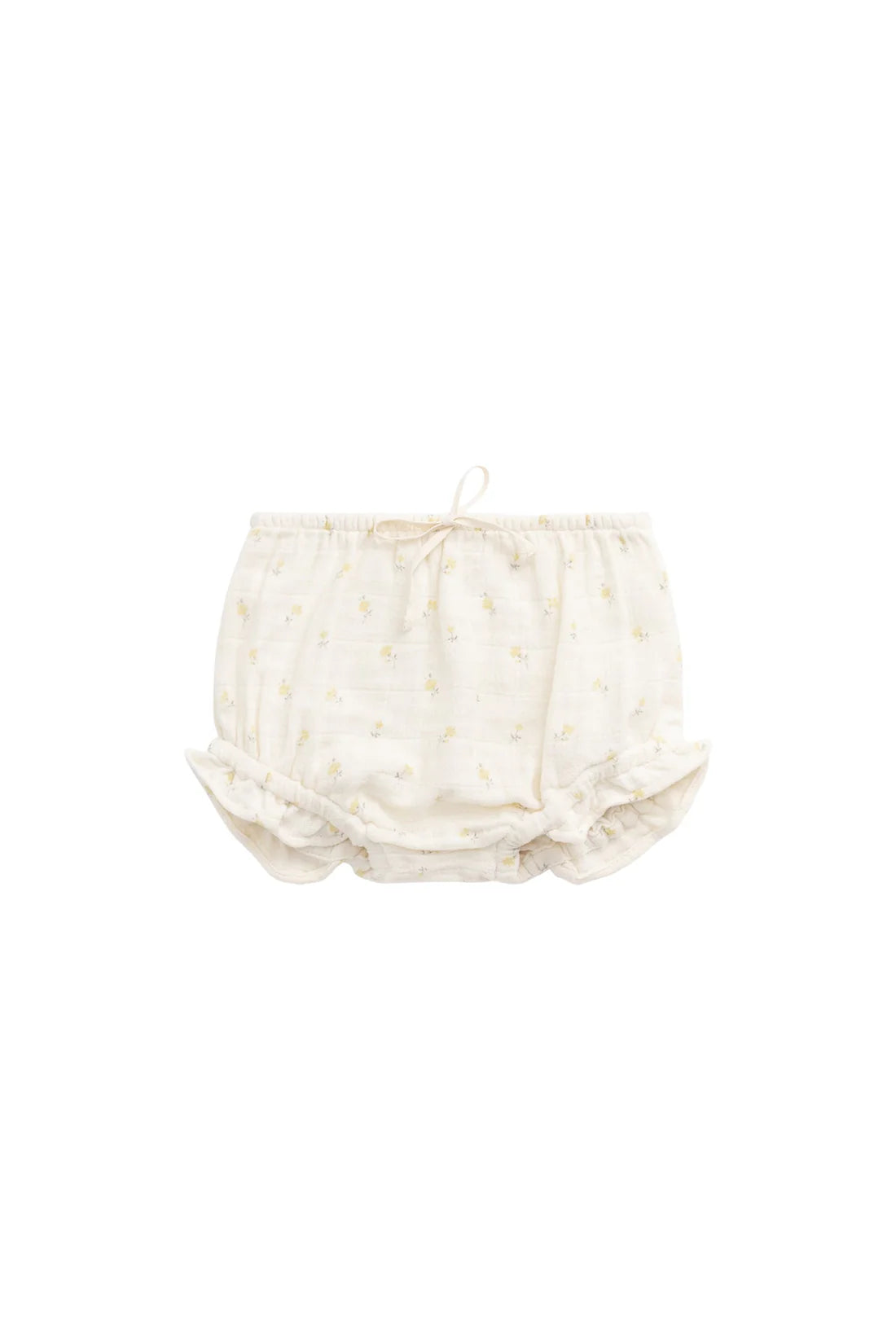 Organic Cotton Muslin Frill Bloomer Vintage Ditsy