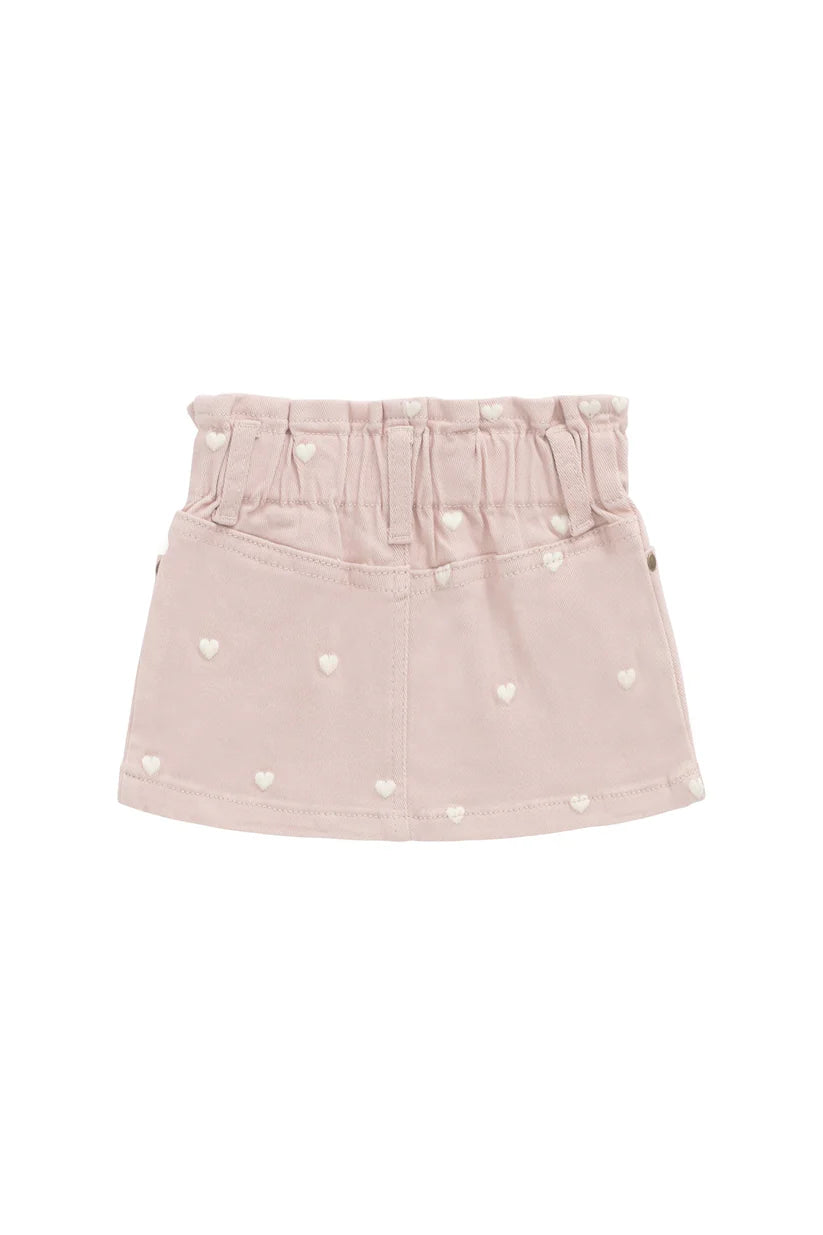 Briella Skirt - Petite Heart Peach