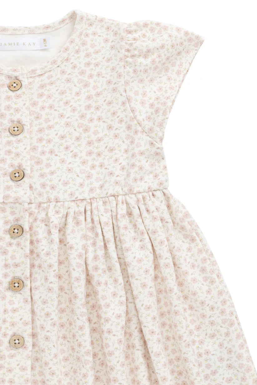 Organic Cotton Dahlia Dress - Penelope Rose Small