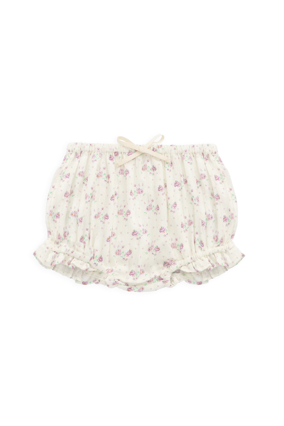 Organic Cotton Frill Bloomer Molly Lilac