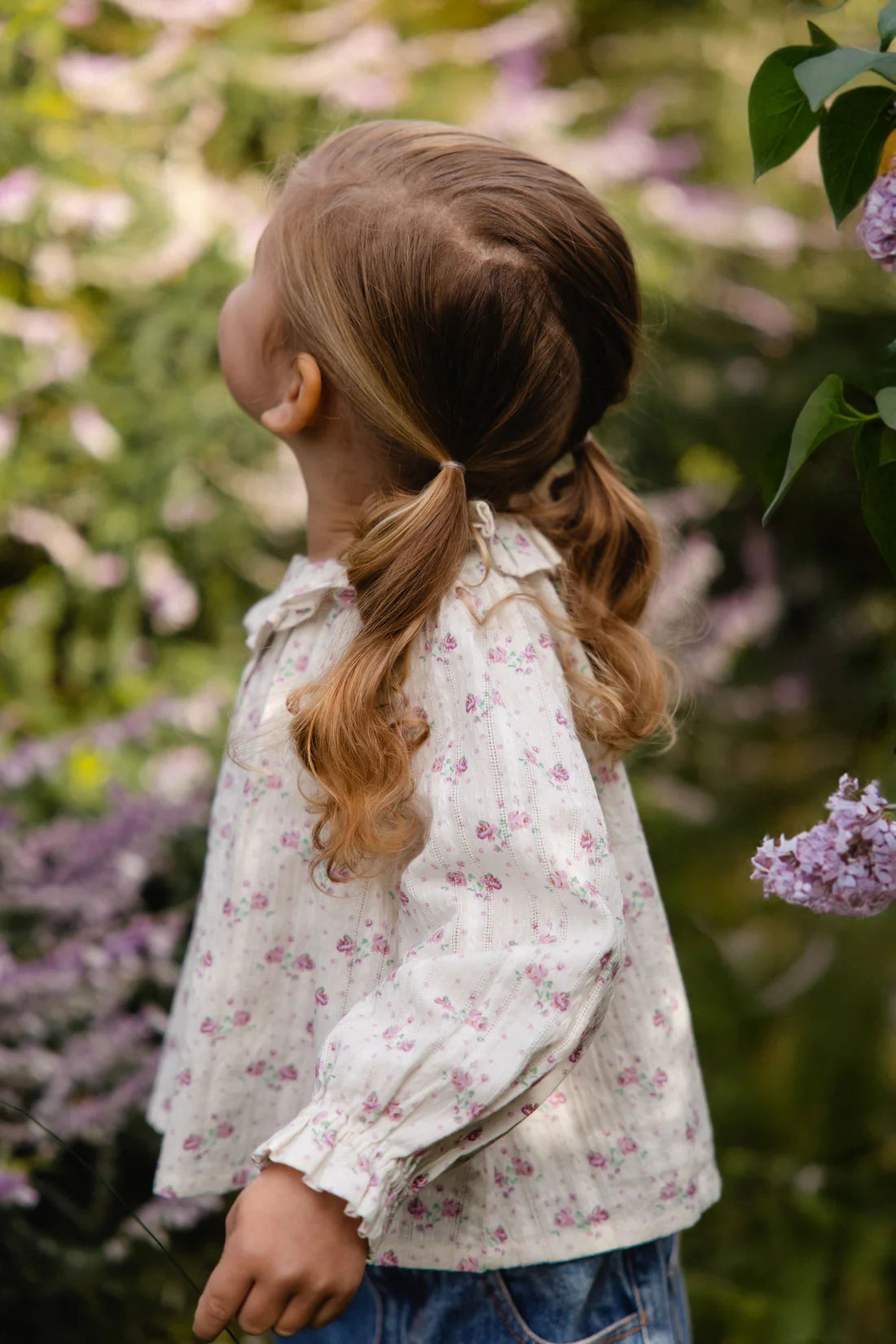Organic Cotton Beatrice Top Molly Lilac