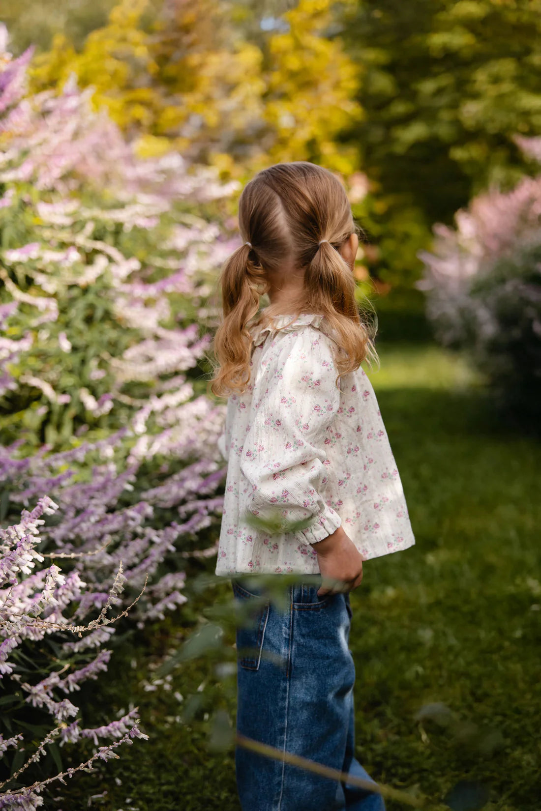 Organic Cotton Beatrice Top Molly Lilac