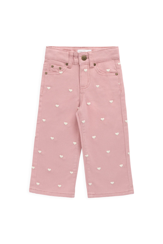 Blair Pant Petite Heart Rose