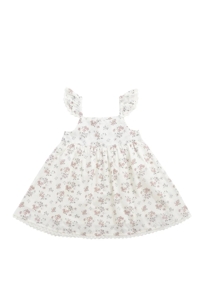 Organic Cotton Elodie Dress Selena Blush