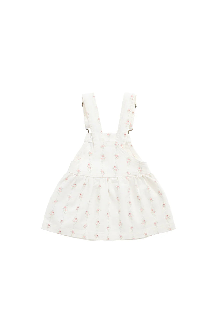 Norah Overall Dress Rose Trail