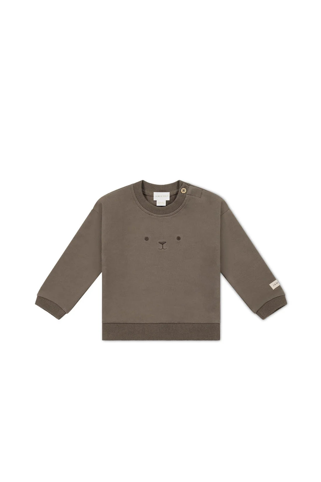 Organic Cotton Damien Sweatshirt - Bear