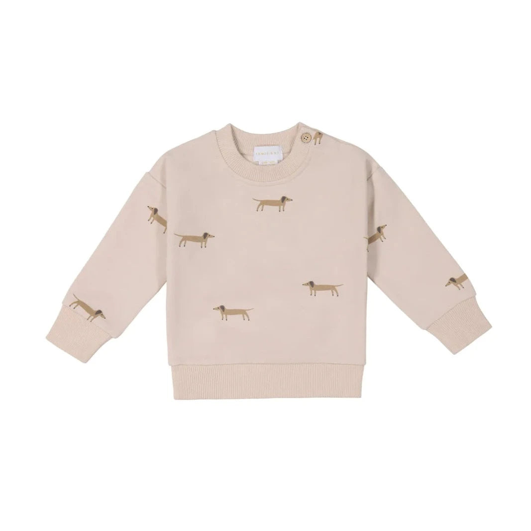 Organic Cotton Kit Sweatshirt - Basil The Dog Shell