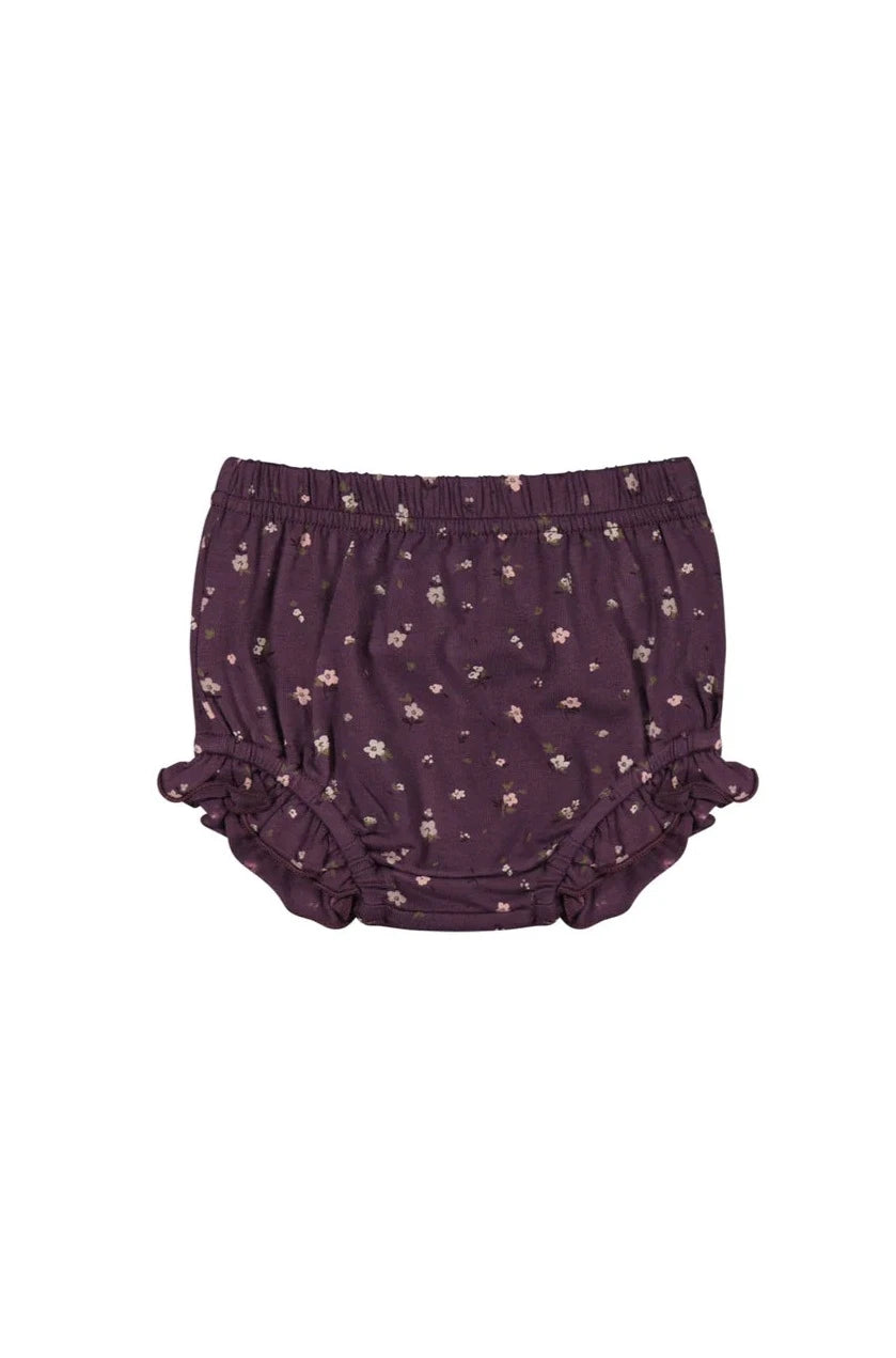 Organic Cotton Frill Bloomers - Goldie Huckleberry Sparse