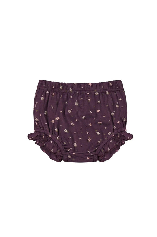 Organic Cotton Frill Bloomers - Goldie Huckleberry Sparse