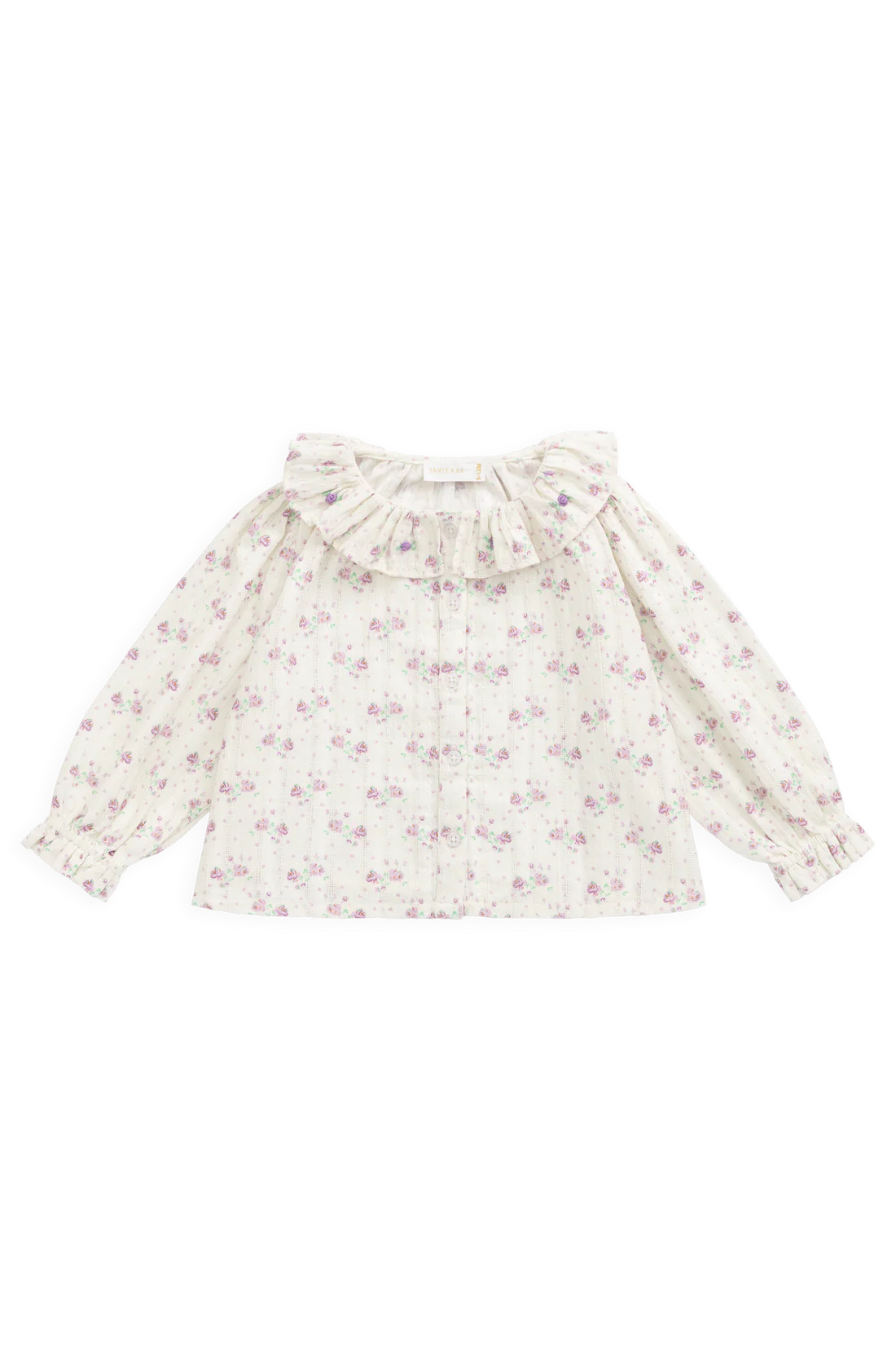 Organic Cotton Beatrice Top Molly Lilac