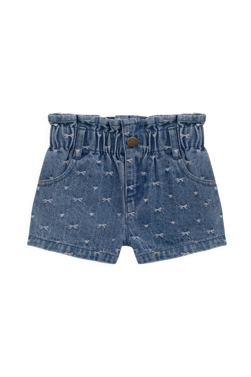 Kora Short Amour Bows Denim