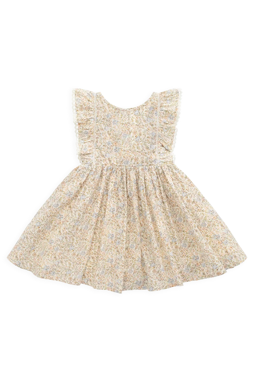 Organic Cotton Helene Dress Tully Peach