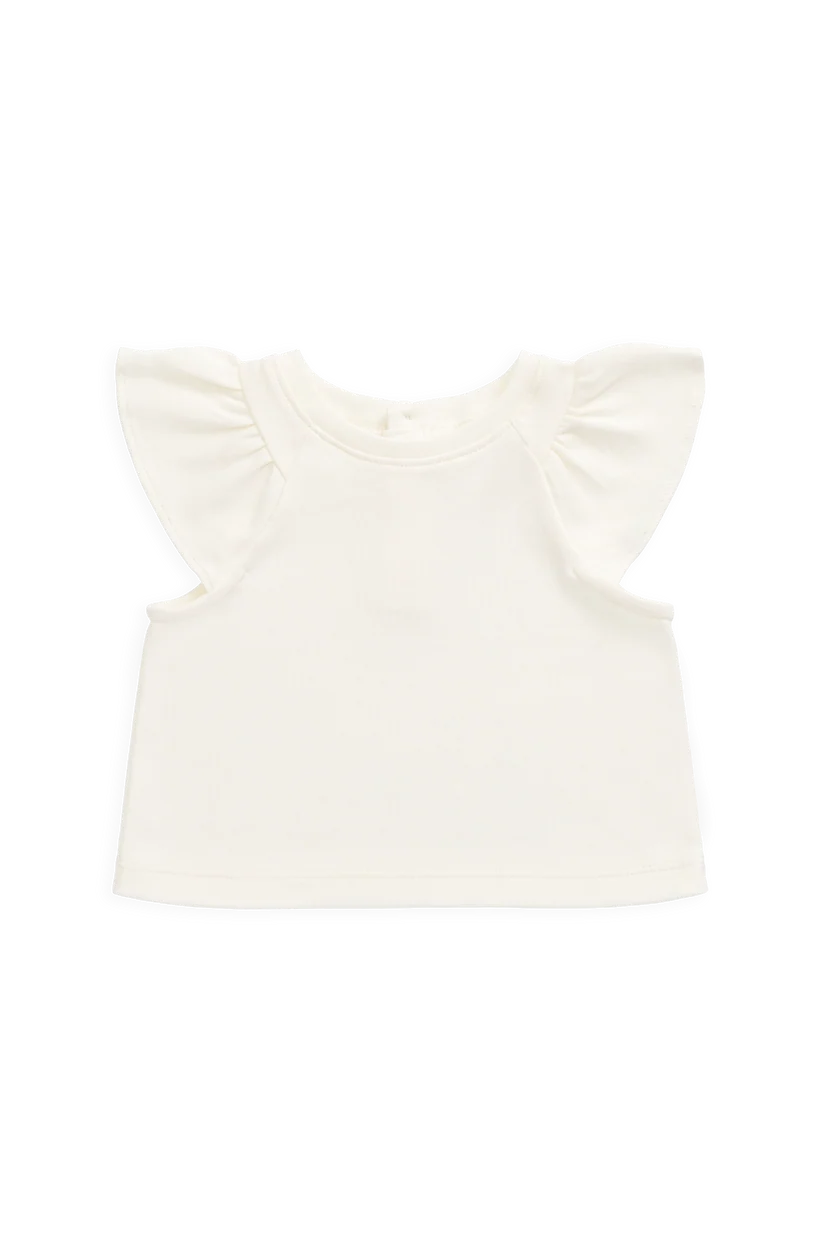 Pima Cotton Wrenley Top Parchment