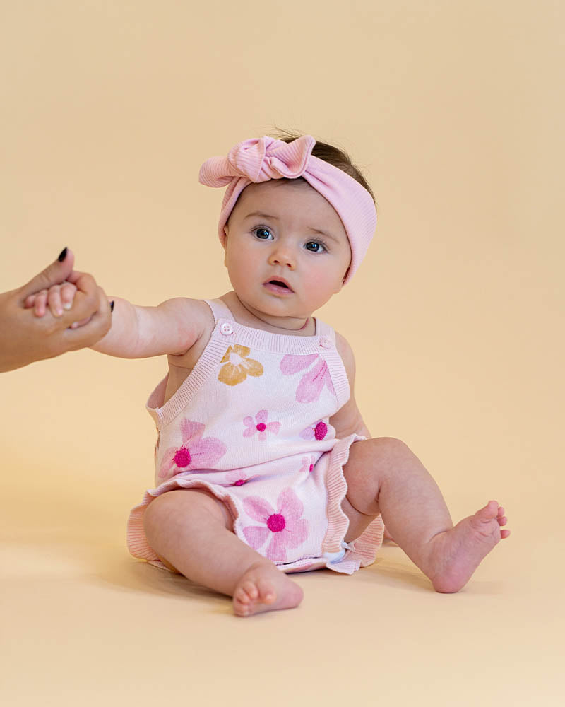 Grow Wild Knitted Flower Bodysuit