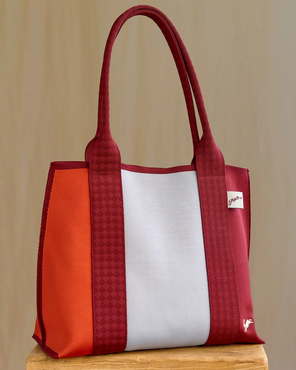 Royal Match Knitted Tote Bag
