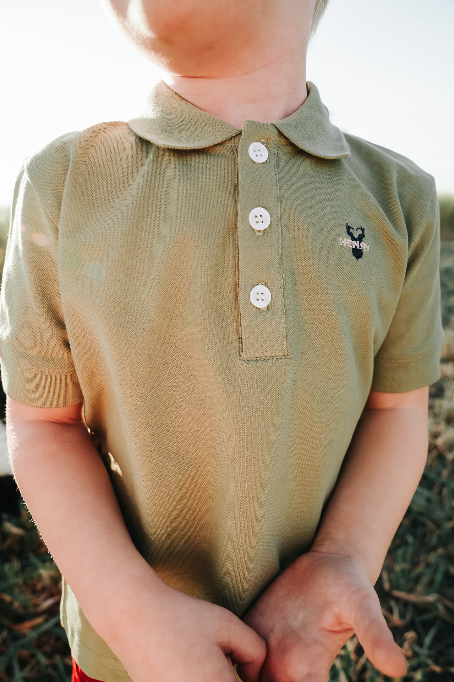 Boys Polo Shirt Green