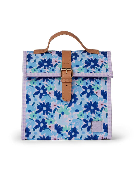 Blue Meadow Lunch Satchel