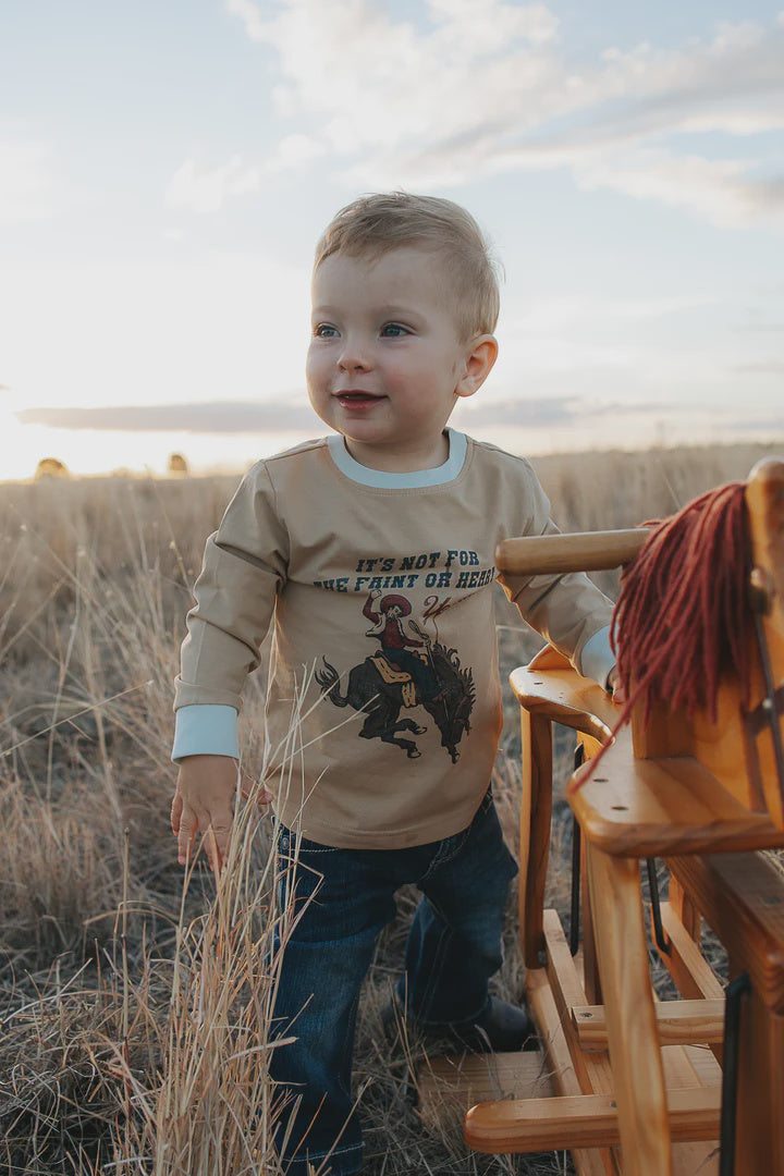 Nash Ride Hard Tan Long Sleeve Tee