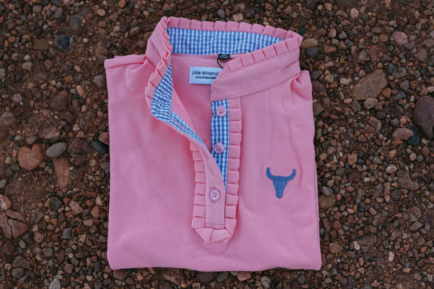 Kiki Baby Pink Polo Romper