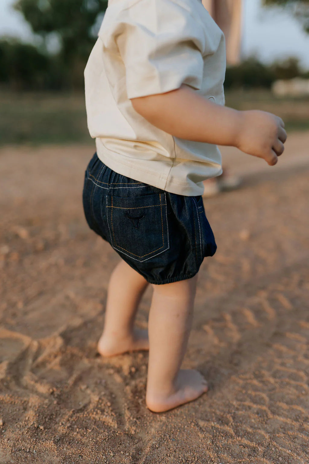Harley Denim Baby Bloomers