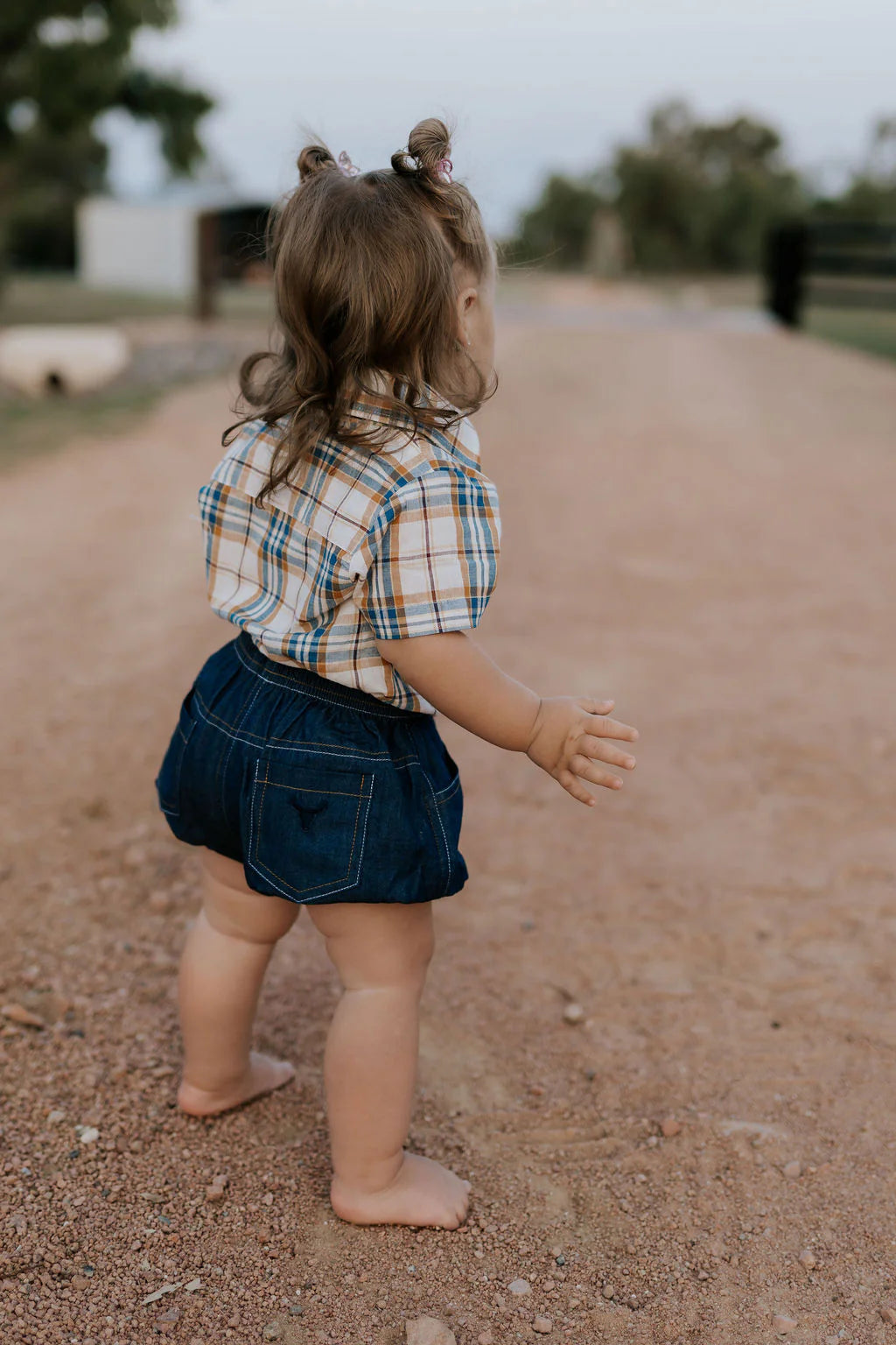 Harley Denim Baby Bloomers