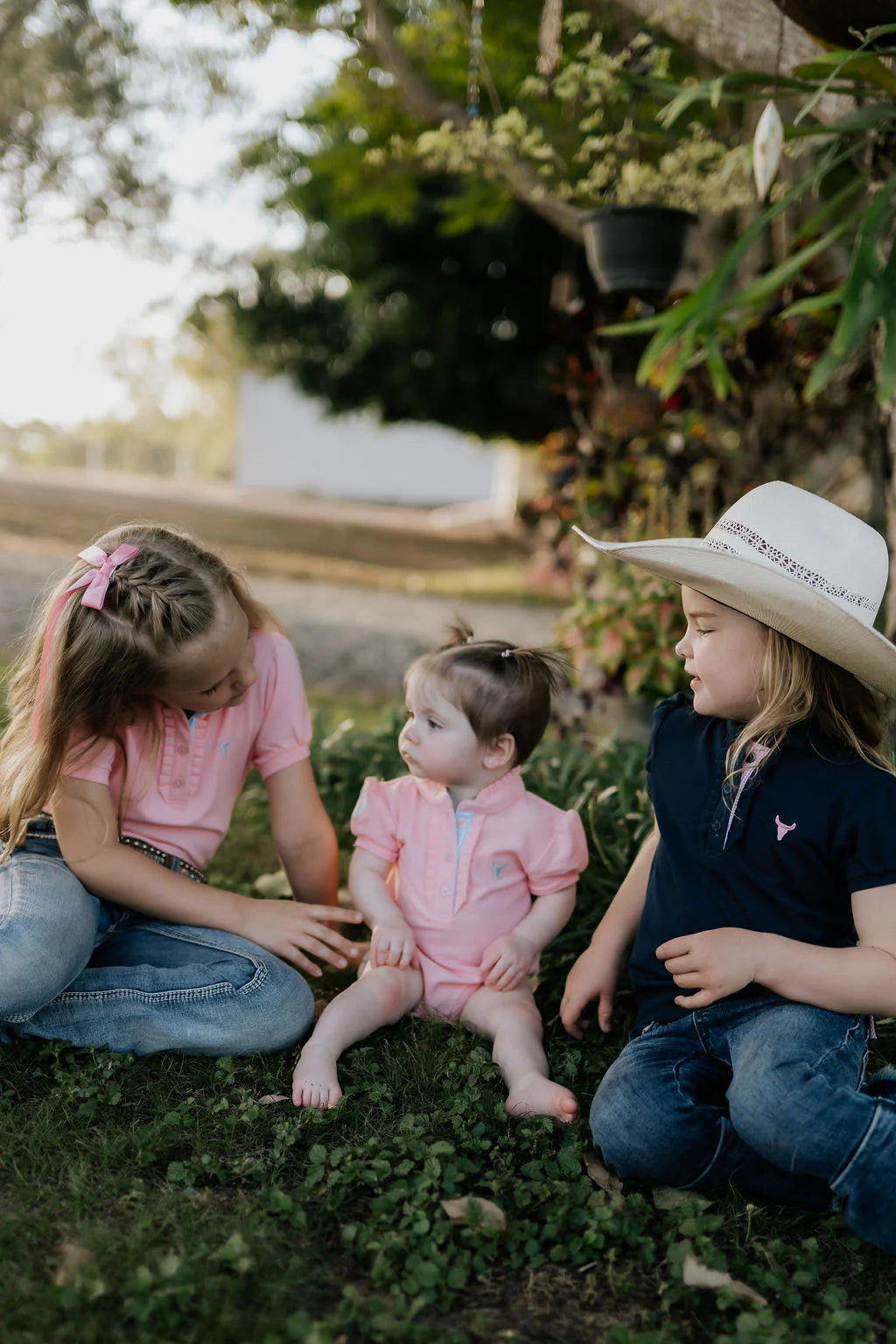 Keira Baby Pink Ruffle Polo