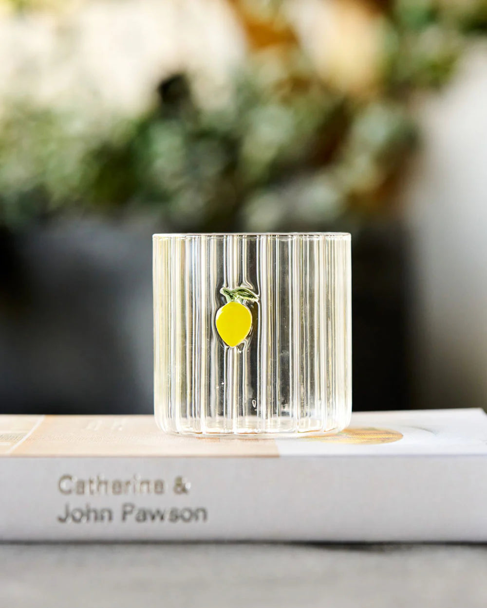 Glass Tumbler - Lemon