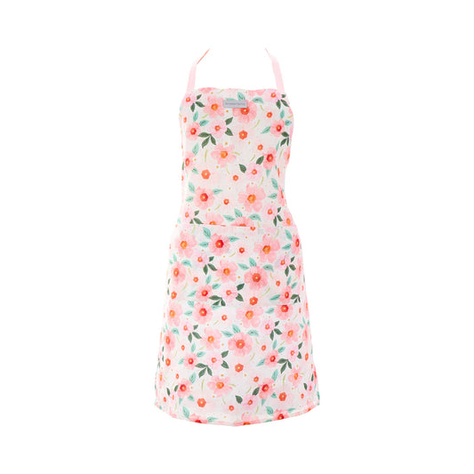 Linen Apron Meadow Blush