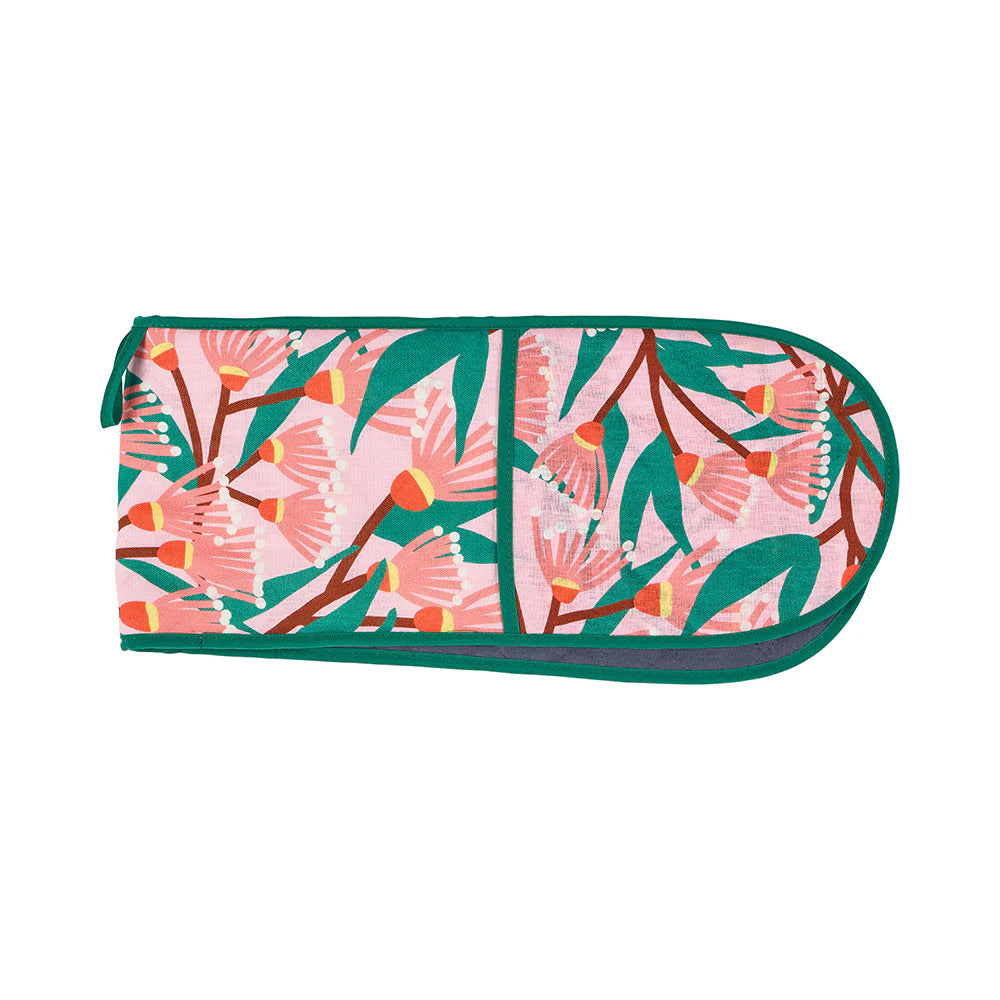 Linen Double Mit Blossom Branches