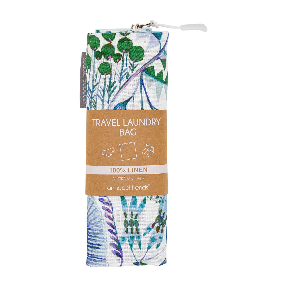 Linen Laundry Bag Bush Botanical