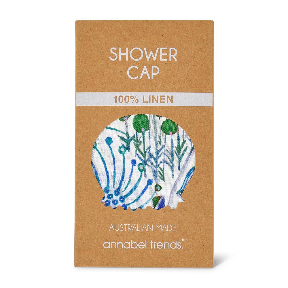 Linen Shower Cap Bush Botanical