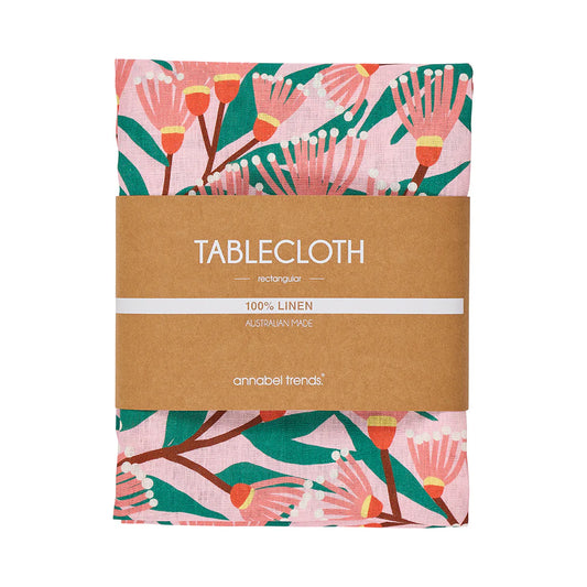 Linen Tablecloth (138cm x 300cm) Blossom Branches