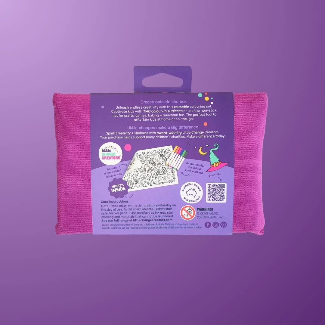 MAGIC! Pocket Reusable Colouring In Set