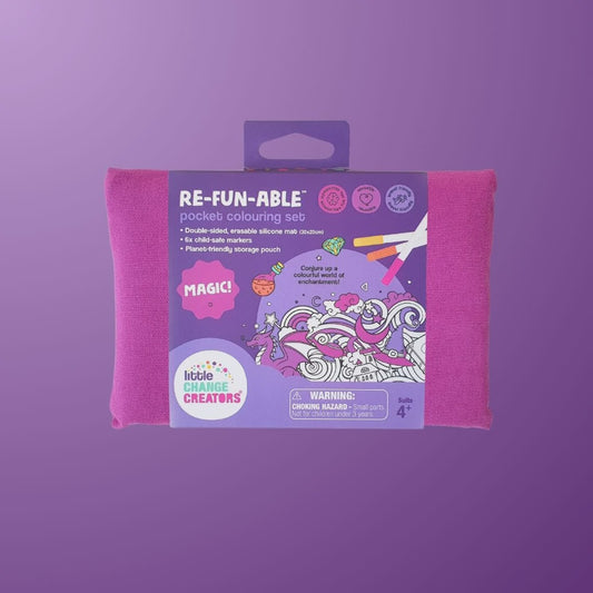 MAGIC! Pocket Reusable Colouring In Set