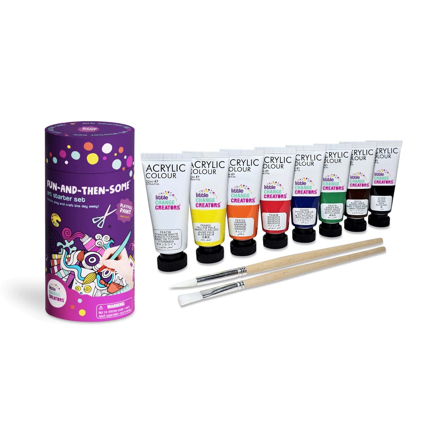 Fun-And-Then-Some Art Starter Set Playful Paint