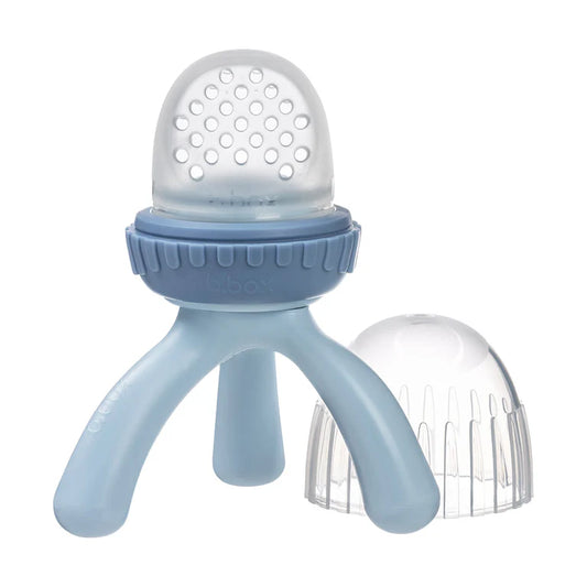 Silicone Fresh Food Feeder Lullaby Blue