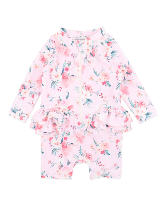 Sydney LS Ruffle Rash Suit
