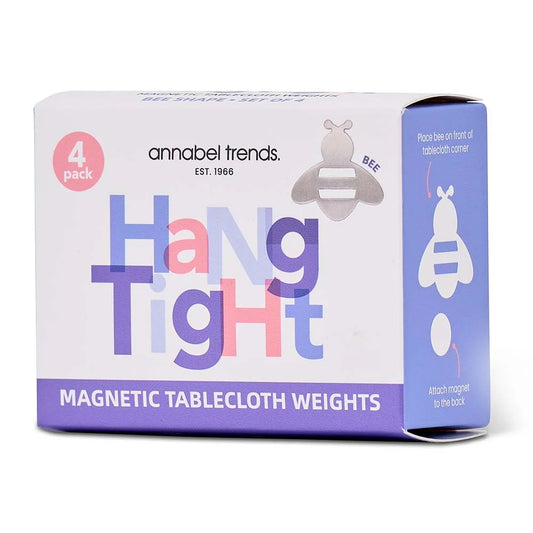 Magnetic Tablecloth Weights Bee 4pc