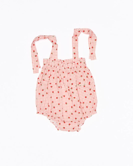Marley Romper Strawberry Fields