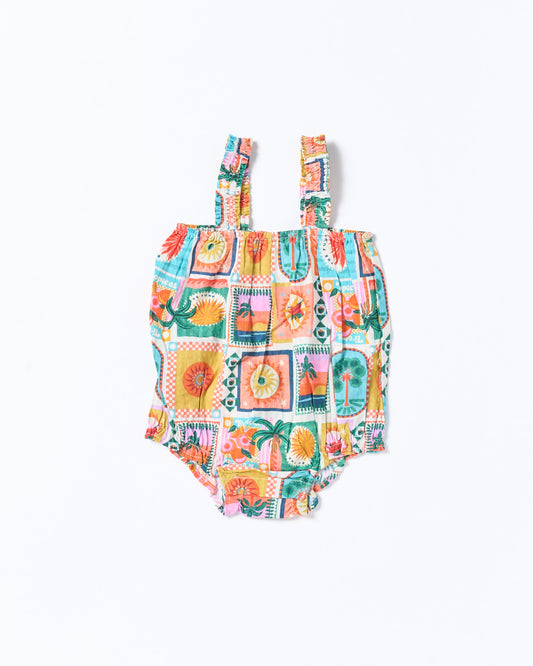 Meadow Romper Spicy Summer