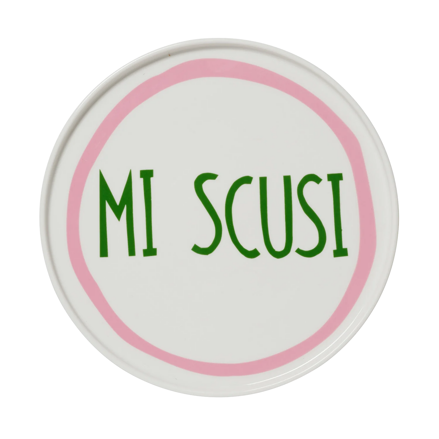 Mi Scusi Plate