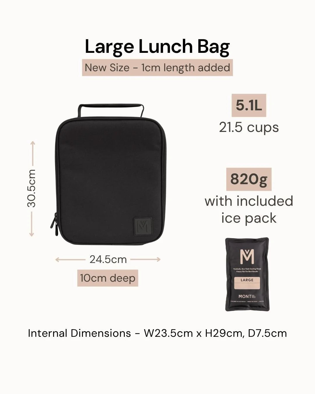 Insulated Lunch Bag Stacker