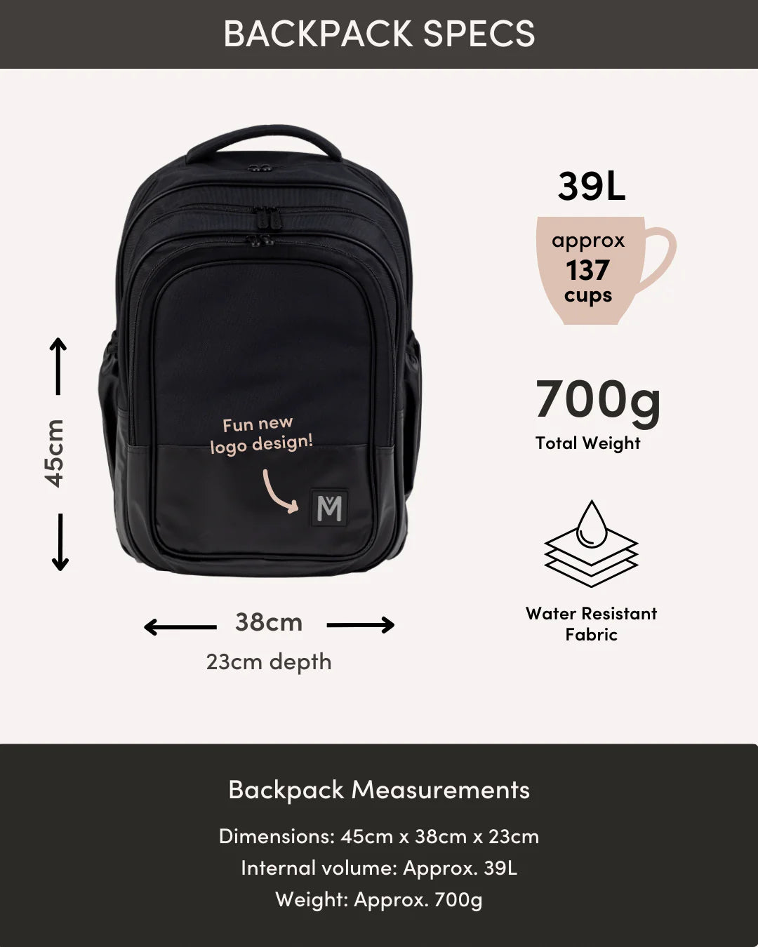 Montii Backpack Goal Keeper